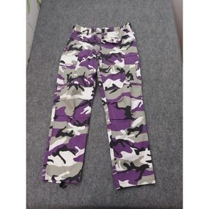 Rothco Military Pants Mens Medium Purple Gray Camo ultra Force BDU Utility